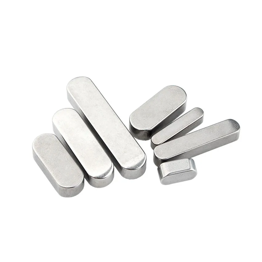 10 قطعة 3 مللي متر-5 مللي متر انتهت الجولة ريشة مفتاح محرك رمح مواز Keysteel الفولاذ الصلب A2