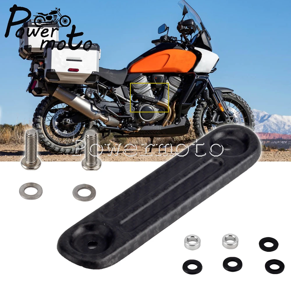 

Для Harley Pan America 1250 S RA1250S PA1250 panamerica a1250 2021 аксессуары для мотоциклов щит из углеродного волокна для выхлопных газов вставка крышка
