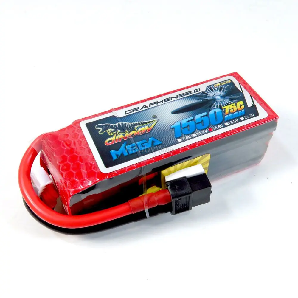 14.8V 4S 1550mAh 75C LiPO Battery TX60 plug for RC Airplane Helicopter FPV Drone Racing Car Buggy Truck Speedboat