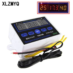 W88 AC 220 V  DC 12V/220V 10A Digital LED Temperature Controller Thermostat Control Switch Senso W1411 Heating Cooling Control