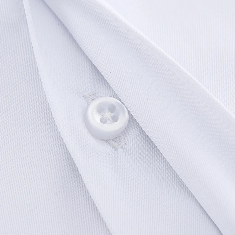 ผู้ชายคลาสสิกฝรั่งเศสเสื้อเชิ้ตแขนยาวไม่มีกระเป๋า Tuxedo ชายเสื้อ Cufflinks ชุดงานเลี้ยงสีขาวสีฟ้า