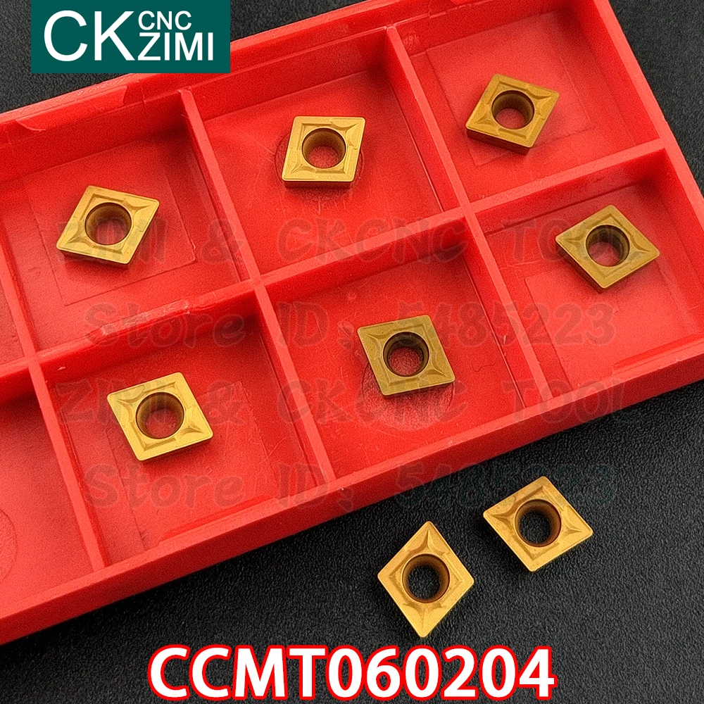 CCMT060204 CCMT 060204 كربيد إدراج الداخلية تحول إدراج أدوات التصنيع باستخدام الحاسب الآلي الخشب تحول الآلات مخرطة معدنية أداة CCMT للصلب