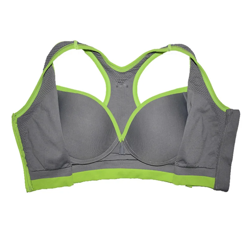 Reggiseno sportivo per donna con seno piccolo nascosto insieme stile gilet senza bordi Running Fitness Yoga biancheria intima Sexy traspirante