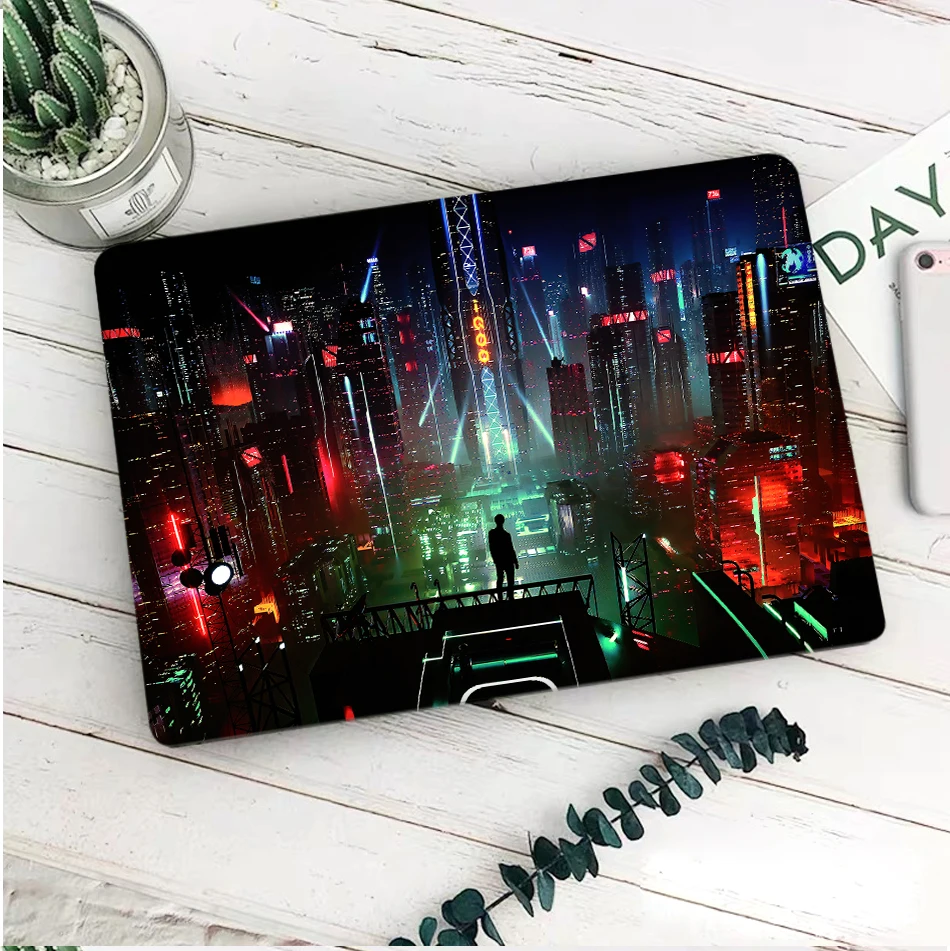 Imagem -05 - Mtt-laptop Case para Macbook Air Pro 13 14 15 16 11 12 Polegadas Retina Barra de Toque Néon Luva A1466 A1706 A2159 A2179 A2442