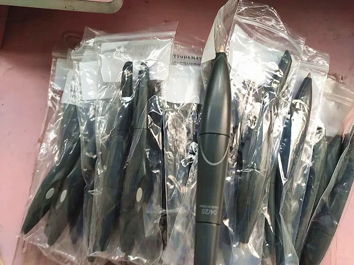 ปากกาดิจิตอลแบบโต้ตอบสำหรับครู Activpen4t3ปากกาของอาจารย์โพรมีธีนแบบดั้งเดิมและสองหัว