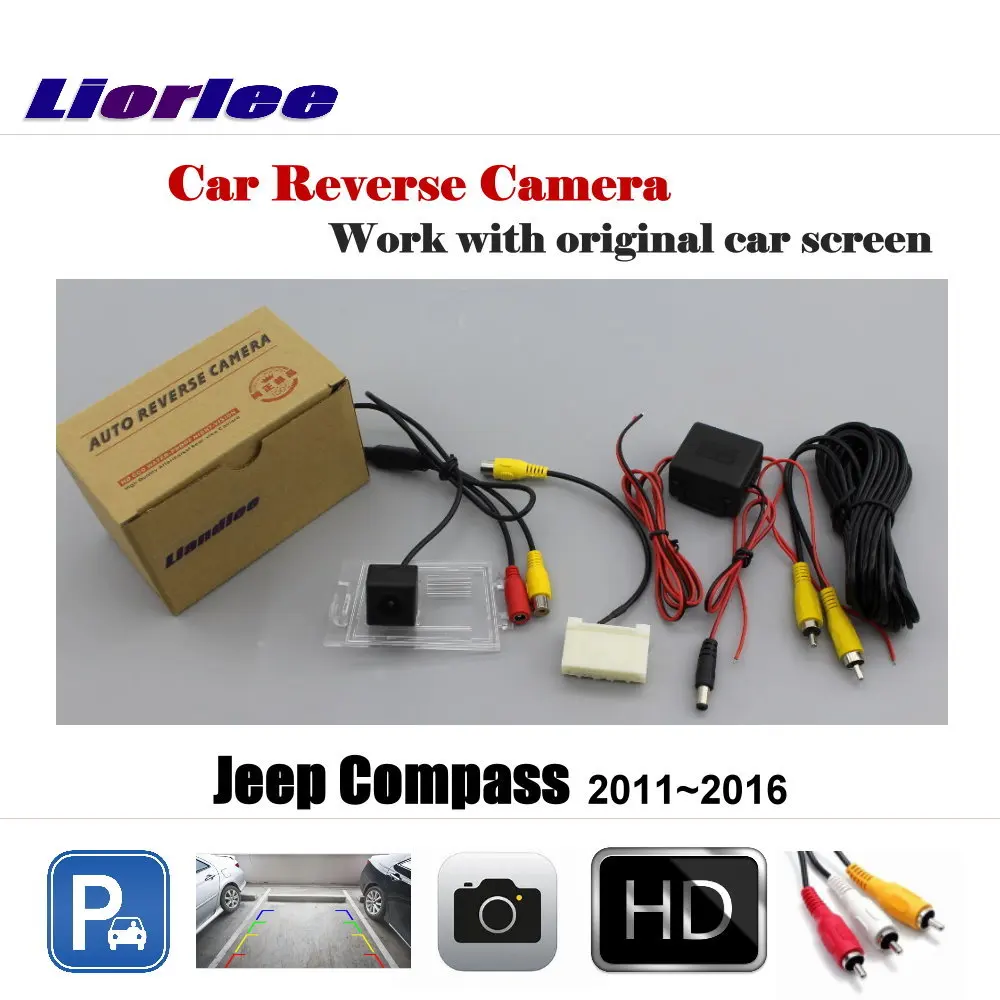 

For Jeep Compass (MK49) 2011-2016 Car Rear View Rearview Camera Back Reverse Parking HD CCD OEM CAM