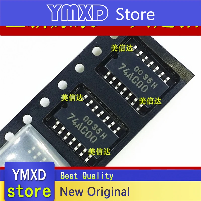 

10pcs/lot New Original 74AC00 TC74AC00F medium body 5.2MM patch SOP-14 logic chip In Stock