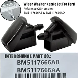 Window Wiper Windscreen Washer Nozzle Jet For Ford Focus 2 MK 3 Mondeo MK4 C-max Fiesta MK 5 KA Fusion Galaxy OE# BM5117666AB