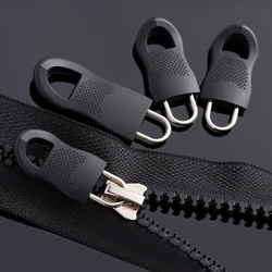 5/10PCS Replacement Zipper Pull Puller End Fit Rope Tag Clothing Zip Fixer Broken Buckle Zip Cord Tab Bag Suitcase Tent Backpack