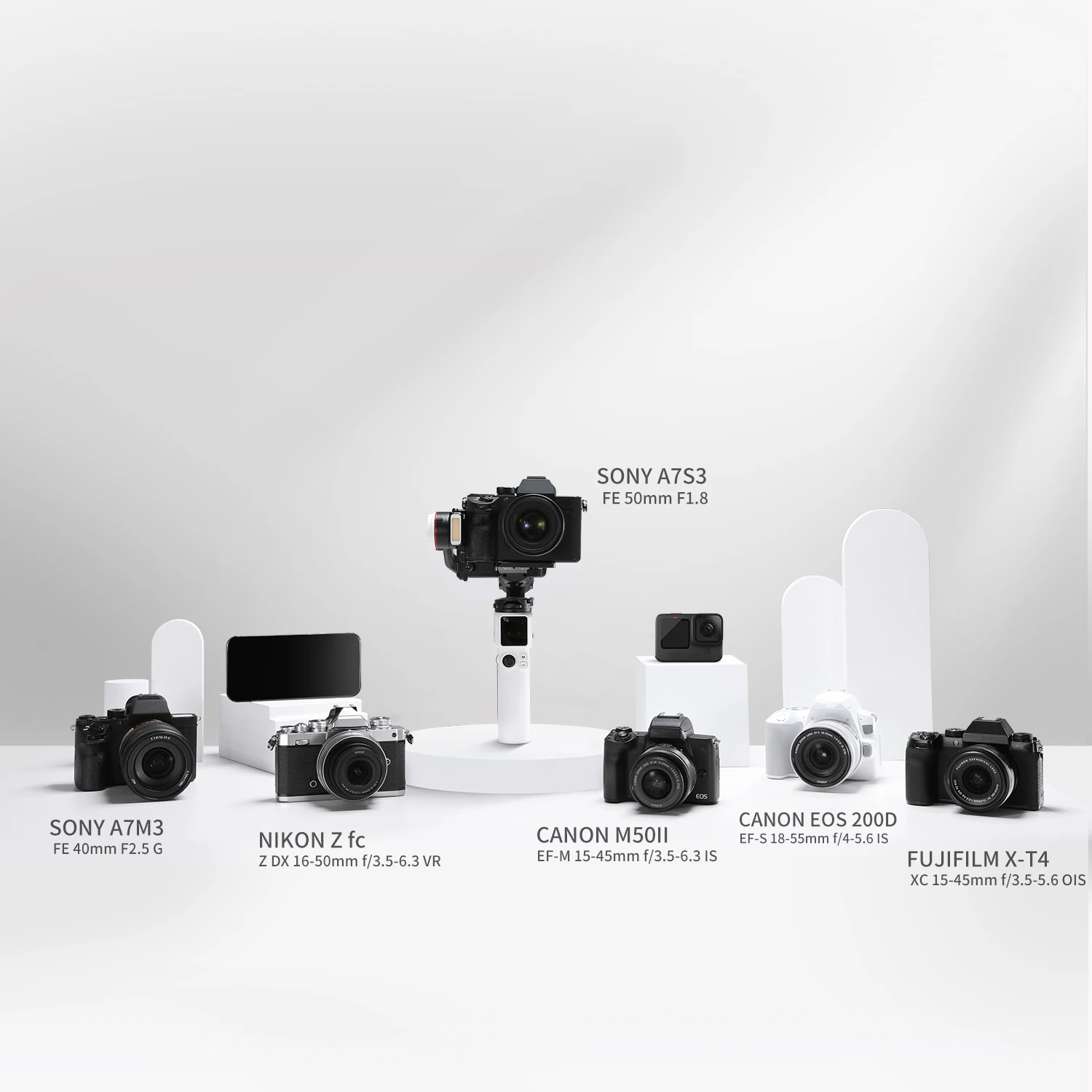 ZHIYUN Crane M3 อย่างเป็นทางการ Crane M3 Gimbal สำหรับกล้อง Mirrorless สมาร์ทโฟน Action Cam Handheld Stabilizer สำหรับกล้อง iPhone 14 Pro Max
