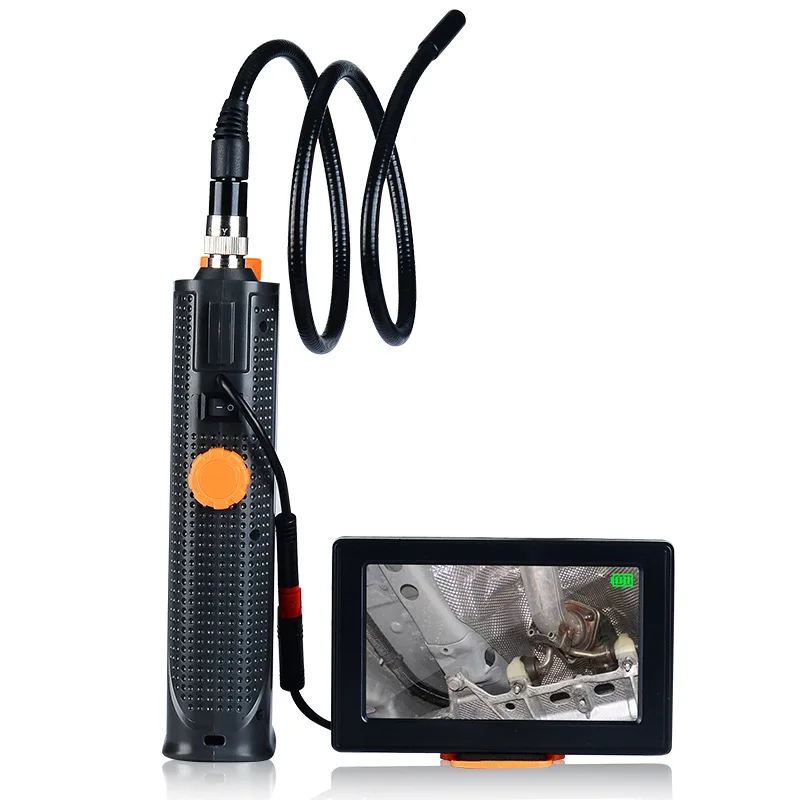 4.3-Inch Large Screen IP68 HD Endoscope 200W Automobile Maintenance & Repair Tools Pipe Repair Tool Microscope Magnifying Glass