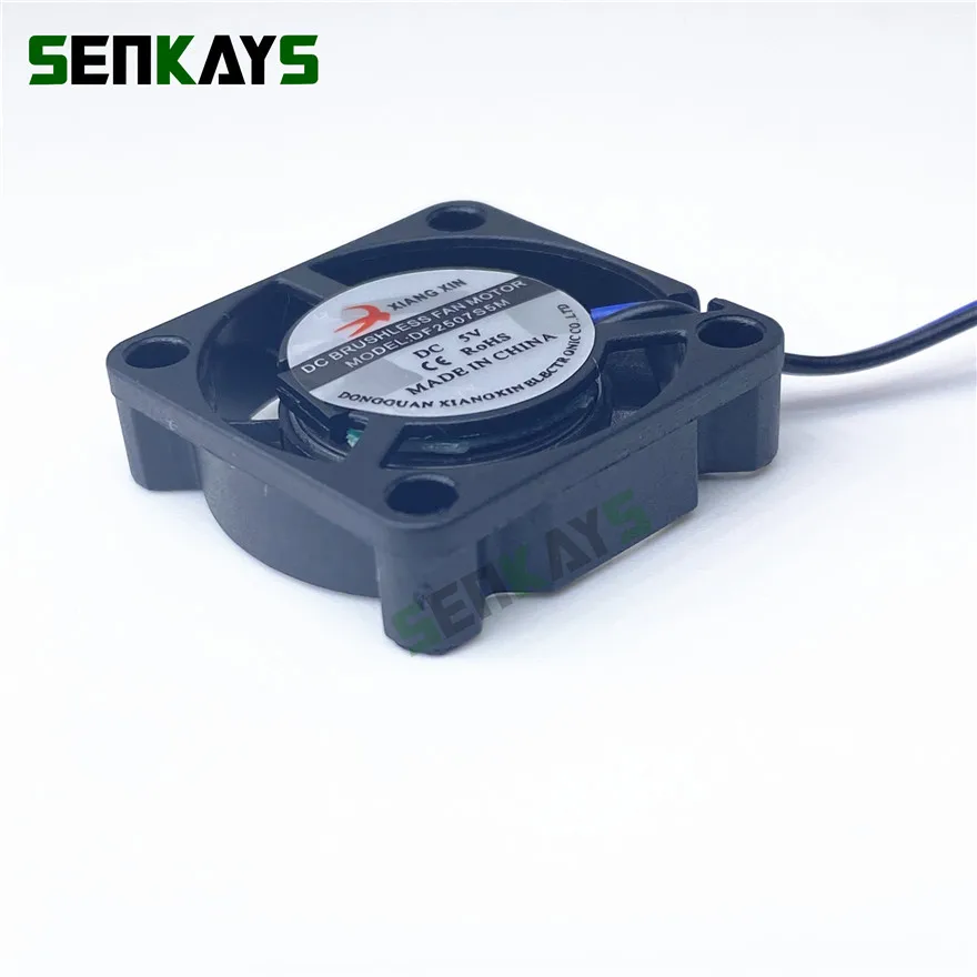 NEW DC 3v 5V 2507 25x25x7MM  25MM Cooling Fan 11000RPM 2.5cm Mini Cooling Fan With 2pin