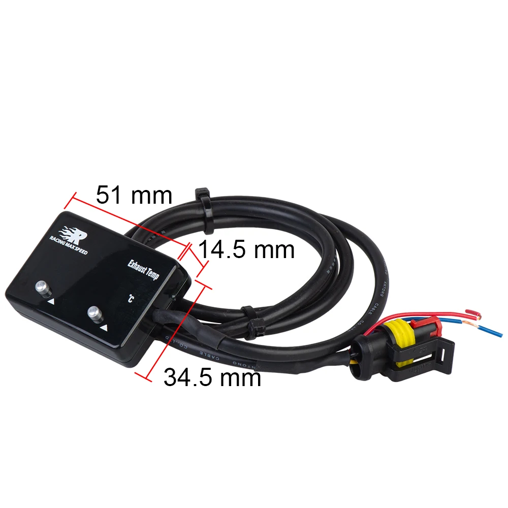 Medidor de temperatura da turbina., sensor externo de temperatura para 4wd, hilux, patrol, egt.