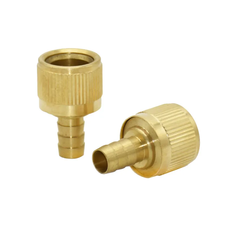 

Brass 12mm Barb quick connector 1/2" hose Telescopic joint connector garden tap water gun Copper fitting adapter 8 pcs