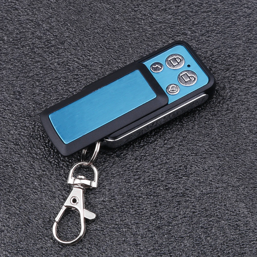 4 Channel 433Mhz Cloning Remote Control RF Wireless Transmitter Key for Electoric Door Car Garage Door Electric Motorcycle