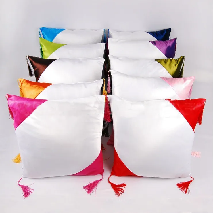 

20pcs/lot Blank Sublimation Pillowcase Colorful For Sublimation INK Print DIY Gifts Heat Press Printing Transfer