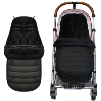 Baby Stroller Sleeping Bag Pram Warm Footmuff Cotton Envelope Sleepsacks for Yoyaplus and Universal Stroller Accessories