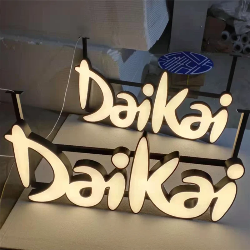 

Factory Outlet Outdoor acrylic led signs,LED shop name signboard letters, LED light sign lettering,Illuminated characters