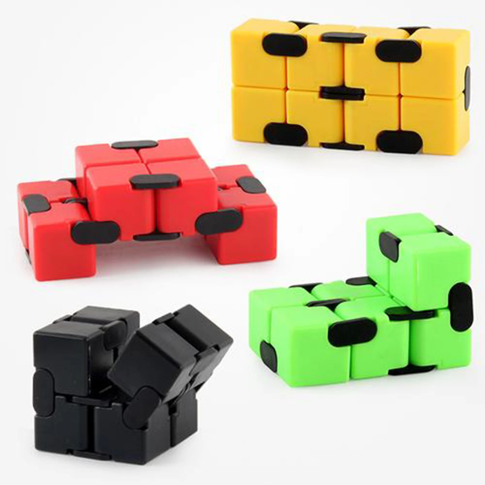 Fidget Toys Infinity Cube Puzzle Sensory Toy Children\'s Fingertips Decompress Portable Lightweight Magic Square Antistress Toys