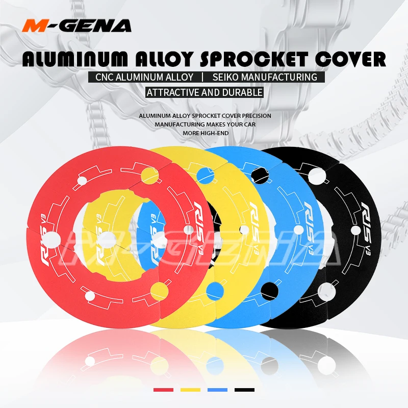 

Motorcycle Rear Chain Teeth Sprocket gear Cover Frame Protector Kit For R15 R-15 V3 2017 2018