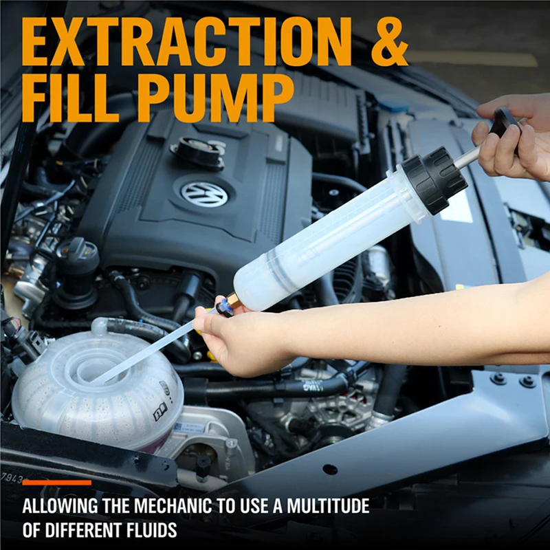 

Автомобильный экстрактор масляной жидкости, автоматический воздушный насос, шприц для наполнения бутылок, перенос автомобильного топлива, ручной насос, дозатор, инструменты 200 куб.см