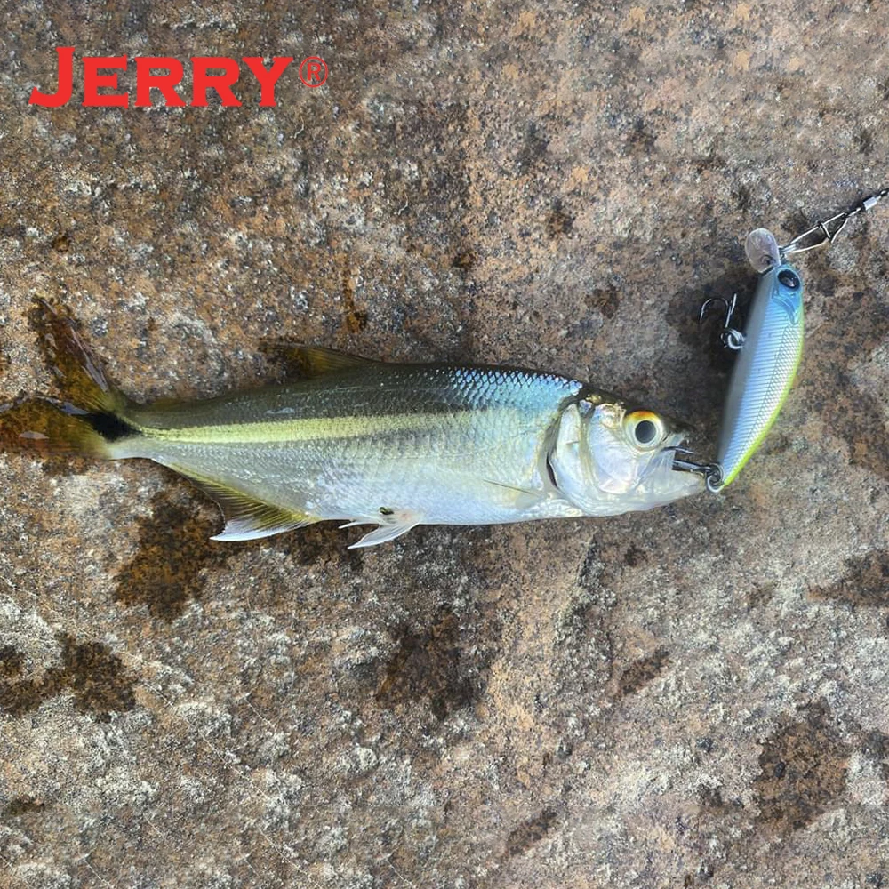 Jerry Silder artificial Jerkbait Minnow Lrf fishing lure Sinking Hard baits 45mm 3.4g pesca tackle For perch bass