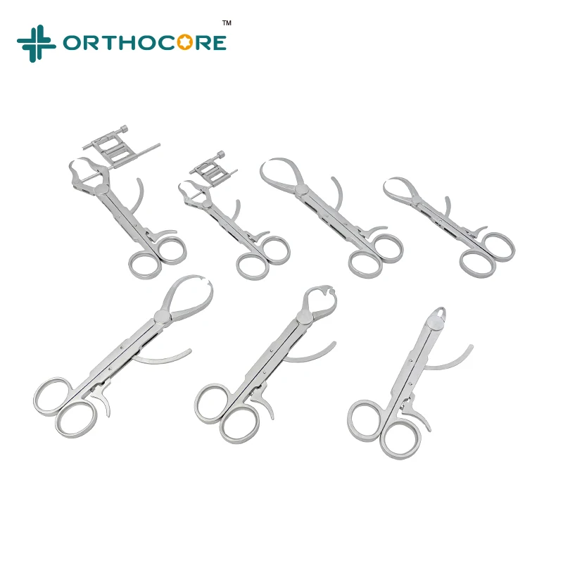 kyon veterinary orthopedic instruments SKTouch Locking Forceps Plate Holding Forceps Pointed Reduction Forceps