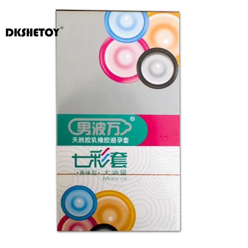 Colorful Condoms for men  Ultra-Thin Latex Safe Penis Sleeve Adults Sex Lifes Condoms Contraception long lasting