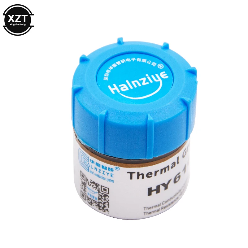 HY610 20G 3.05W โปรเซสเซอร์ CPU Cooler พัดลมทำความเย็น Golden ติดตั้ง Thermal Grease Compound Heatsink Plaster Paste