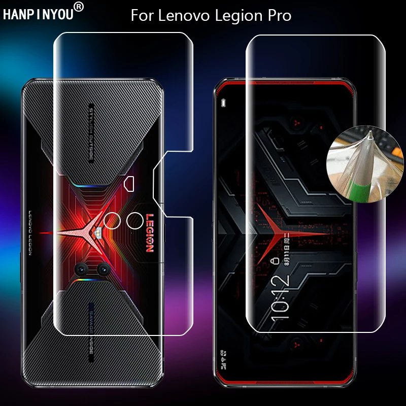 For Lenovo Legion 2 Pro Duel 2 Clear TPU / Matte Anti-Fingerprints Hydrogel Full Cover Soft Screen Protector Film (Not Glass)