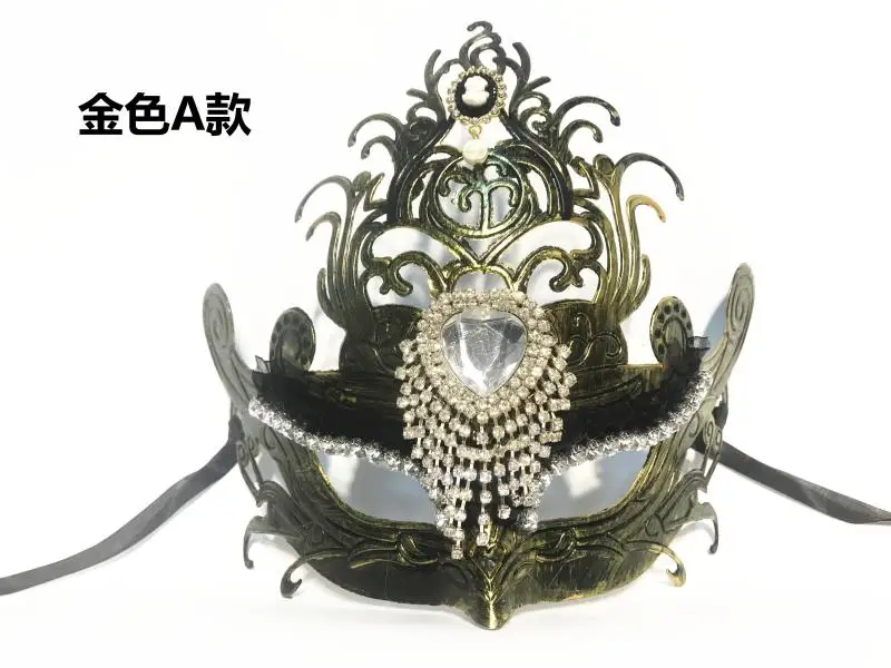 H3391 Masquerade Dance Mask Women Stage Nightclub Christmas Party Golden Silver Masks Girl Carnival Ball Anonymous Accessories