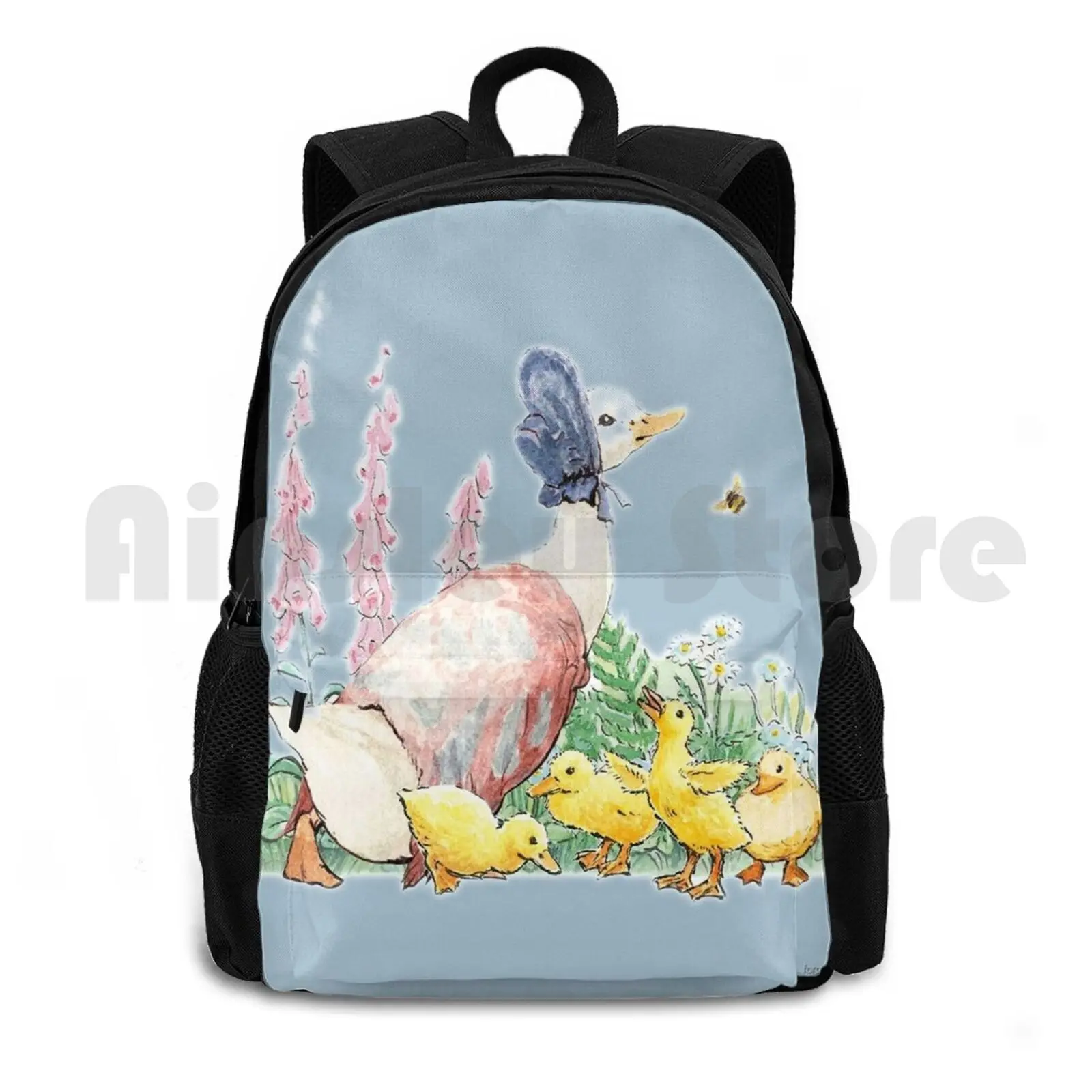 

Jemimah Puddle-Duck-Beatrix Potter Outdoor Hiking Backpack Waterproof Camping Travel Jemimah Jemima Puddle Duck Duck Puddle