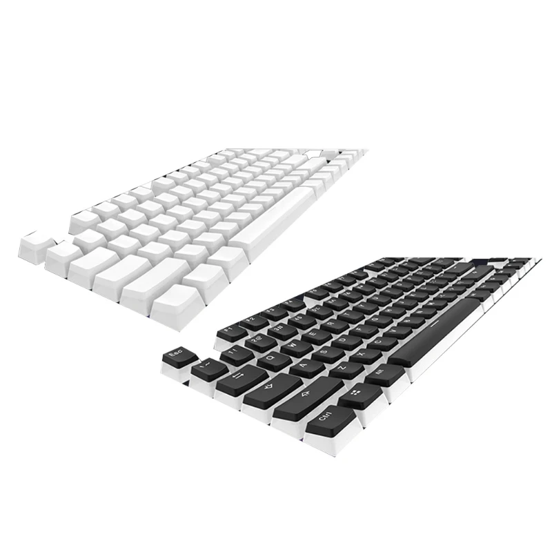 104ปุ่มพุดดิ้ง Keycap OEM บุคลิกภาพ Double Shot PBT Backlight Keycap