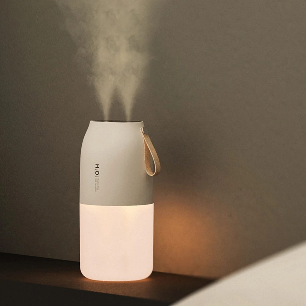 Wireless Air Humidifier Aroma Diffuser 2000mAh Battery Rechargeable Double Nozzle Essential Oil Diffuser Mist Maker Humidifier