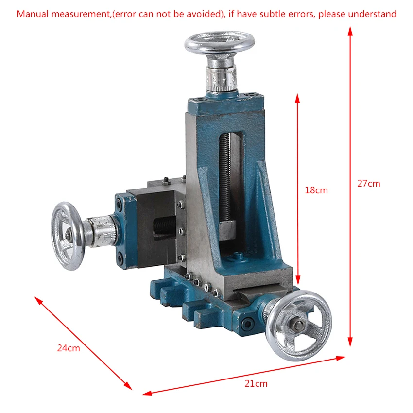 New Three-coordinate 75-type Vertical Slide Dovetail Carriage Three-axis Drilling And Milling Accessories Woodworking Machinery