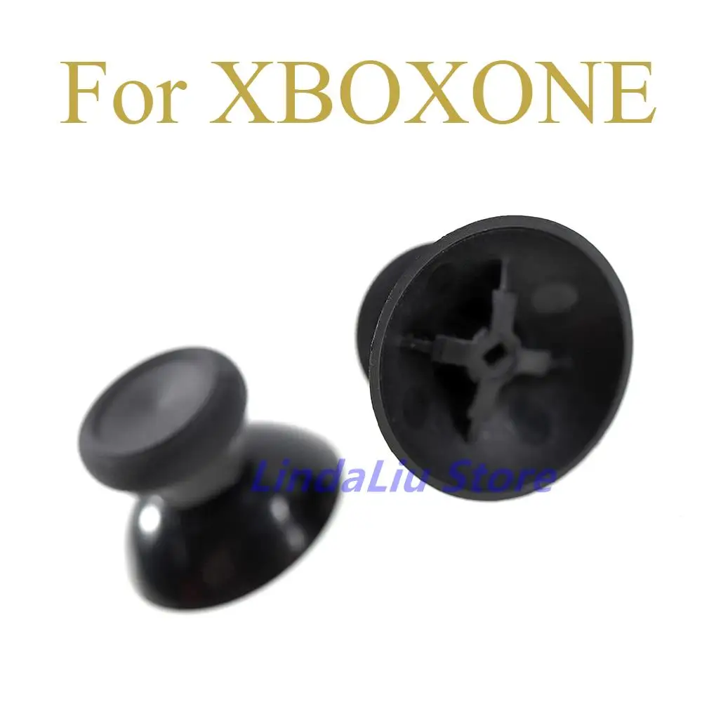 4pcs Small Hole Thumbsticks Stick Analog Joystick Cap Mushroom Head Rocker Caps Grips Cover For XBOX ONE xbox one Black