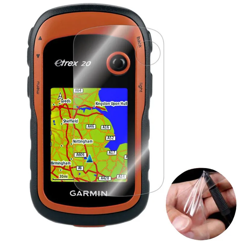 3pcs Screen Protector Film Soft Protective Cover For Garmin eTrex 10 20 30 10X 20X 30X 22X 32X 201x 209x 301 309x 221x 229x 329x