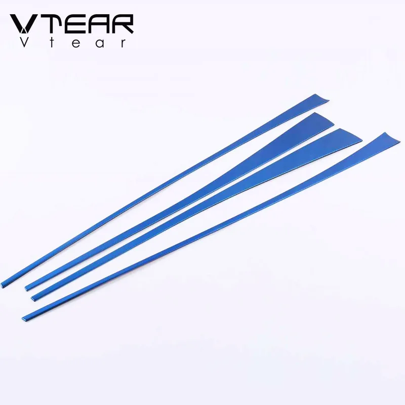 Vtear For Geely Coolray SX11 BelGee X50 car door panel frame trim cover interior Mouldings chrome styling accessories parts 2022