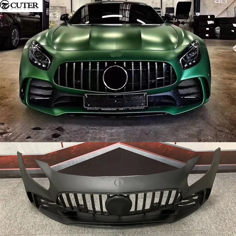 for Amg Gt Gtc Gts r Style Carbon Fiber Frp Front Bumper for Benz Amg Gt Car Body Kit 15-19