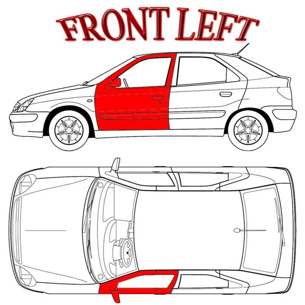 1998-2005 For BMW 3 Series E46 All Doors（Front & Rear） Window Regulator Repair Clips Kit