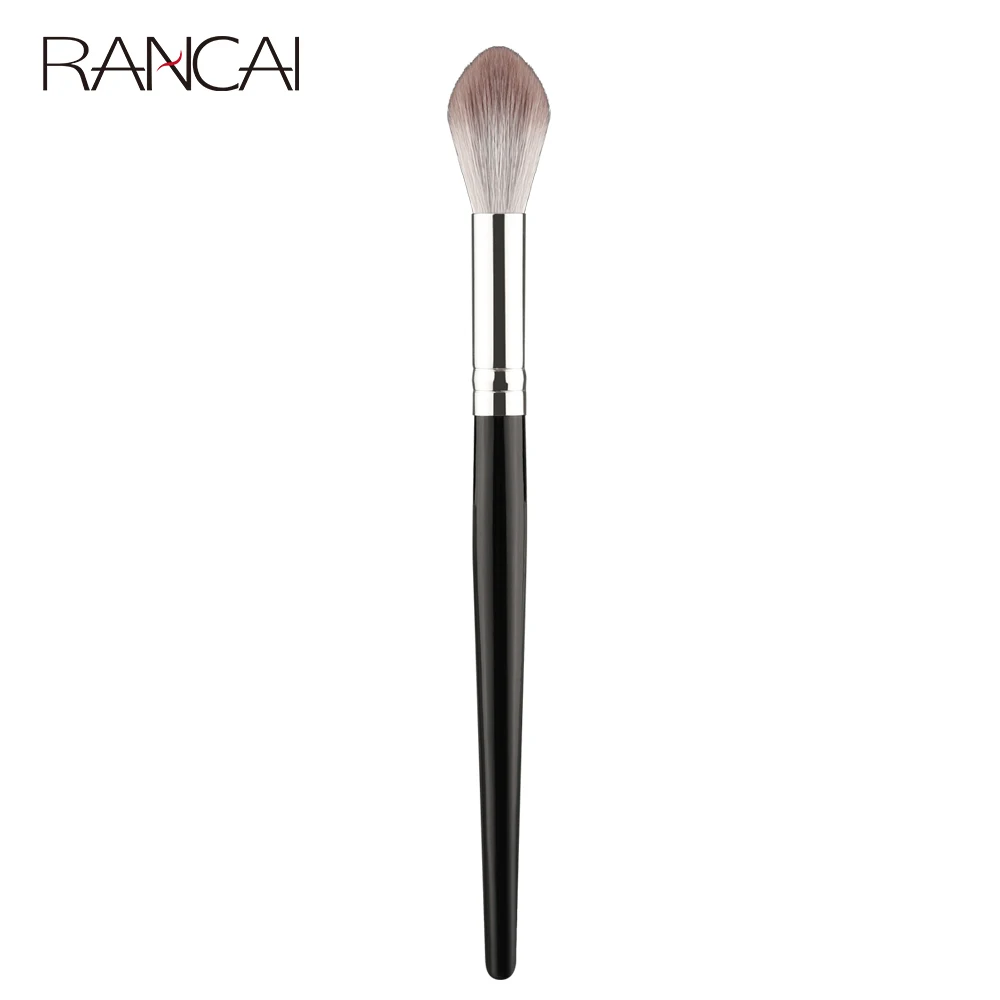 1PCS Professional Highlighter Bronzer Brush Blush Eyeshadow Blending Cosmetic Tools HIGHLIGHTER Black Makeup Brushes