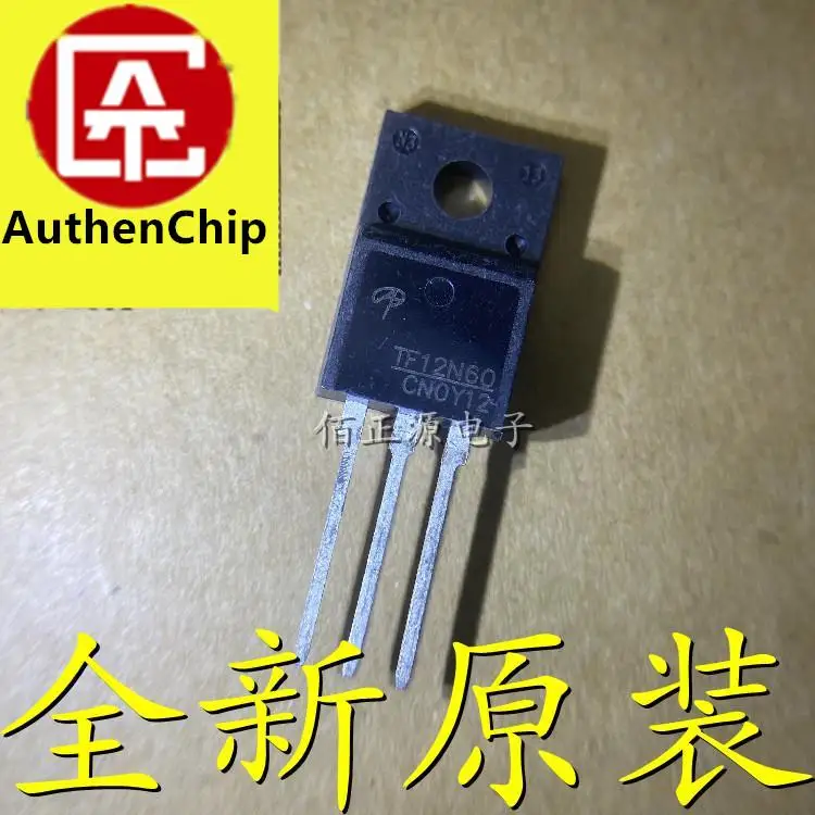 10pcs 100% 신품 재고 있음 AOTF12N65 TF12N65 12A 650V 전계 효과 튜브 패키지 TO220F