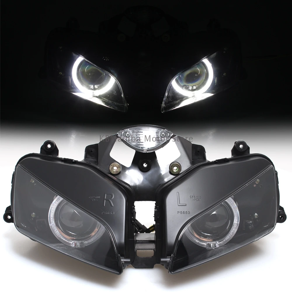 Motorcycle Custom Headlight Headlamp Assembly for Honda CBR600RR CBR600 RR CBR 600 RR F5 2003 2004 2005 2006 Modified Headlight