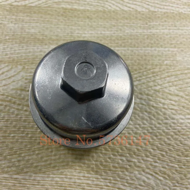 Engine Oil Cooler Filter Aluminum Cap For Chevrolet Trax Cruze Aveo Sonic Opel Astra 55353325 55593189 9878307