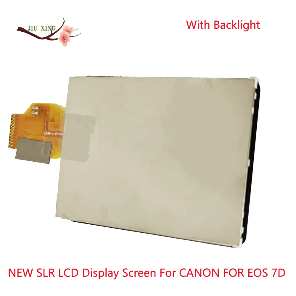 Nueva pantalla LCD SLR para CANON, EOS 7D, EOS7D, pieza de reparación de cámara Digital con retroiluminación