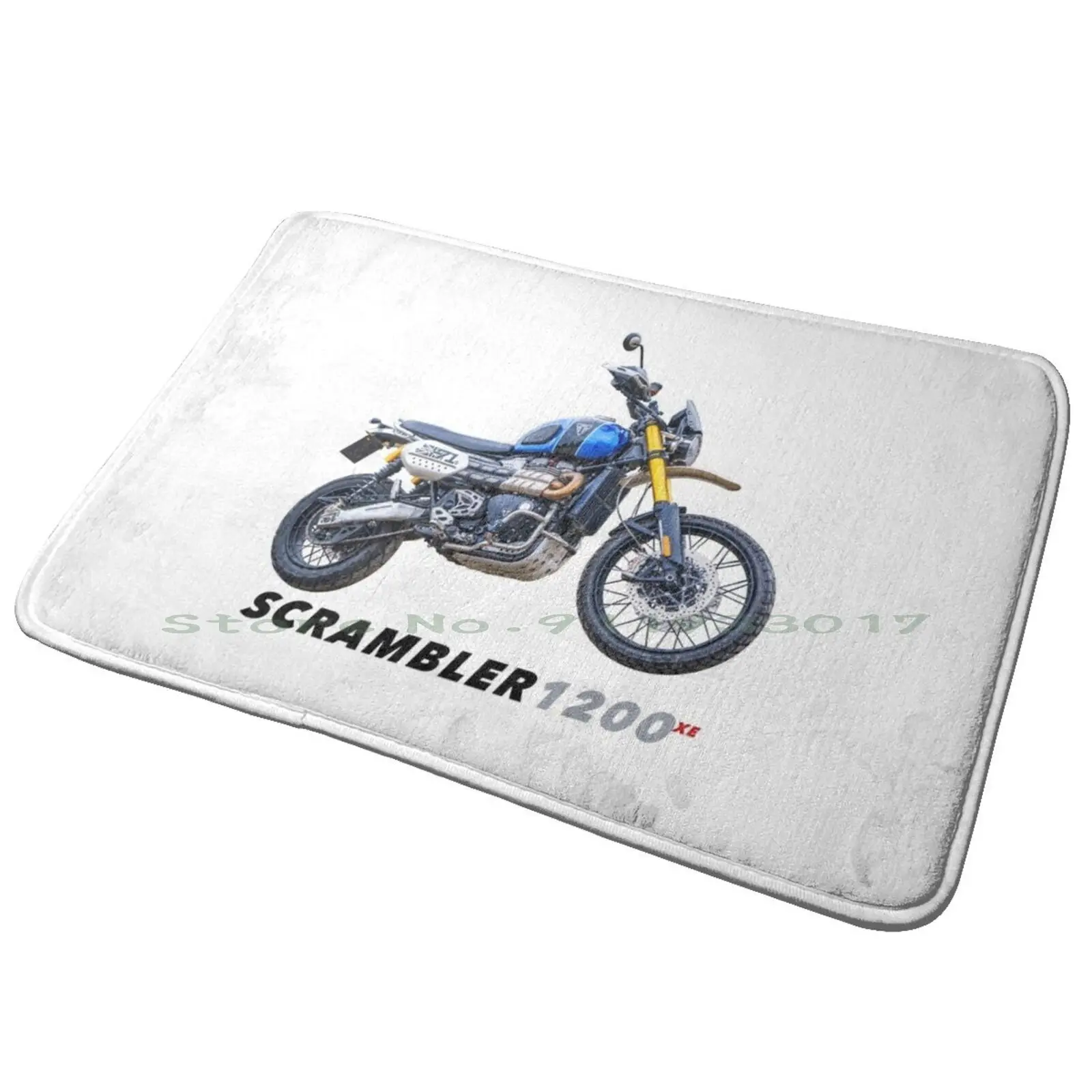 

Scrambler 1200 Entrance Door Mat Bath Mat Rug Motorcycle Scrambler 1200 Xe Bike Anti-Slip Bedroom Kitchen Foot Mat Floor Carpet