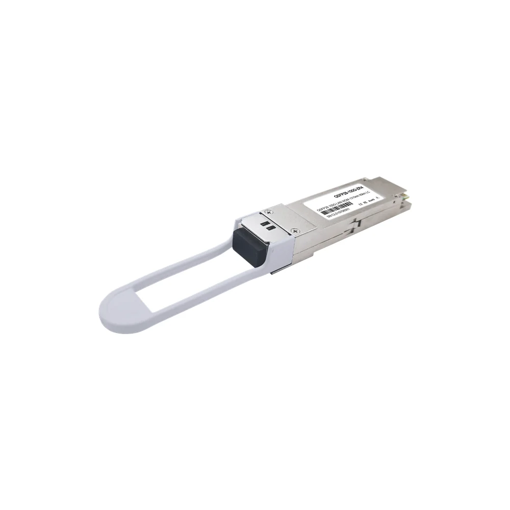 C-LIGHT CL100GQSFPZR4  100GBASE-ZR4 QSFP28 1310nm 80km DOM LC SMF Optical Transceiver Module Ethernet connectivity