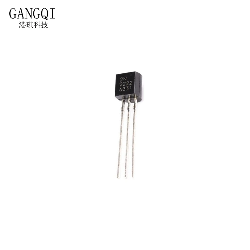 100PCS 2N2222 2N2222A TO-92 40V 0.8A NPN Switng Transistors New Original In Stock