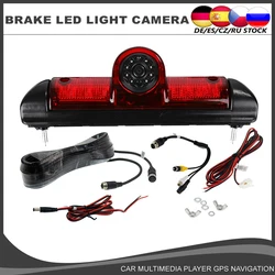 Car Brake LED Light Rear View Reverse Camera for Citroen JUMPER II III 2 3 Fiat DUCATO X250 Peugeot BOXER III AHD 720P Parking
