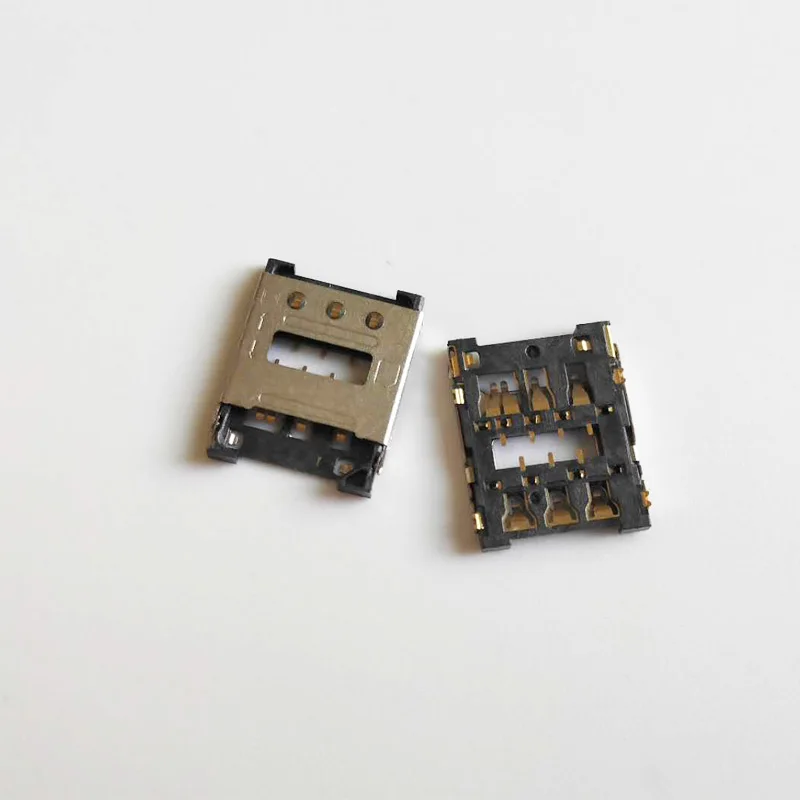 10/20/50pcs For Nokia 2.1 Micro Nano SIM Flip 6PIN Card Socket Child Smart Watch Connector Slot Tray Holder